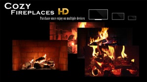 Cozy Fireplaces HD screenshot #1 for iPhone