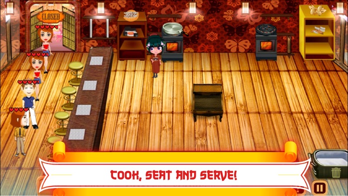 A Sushi Chef Nom Nom Restaurant Story