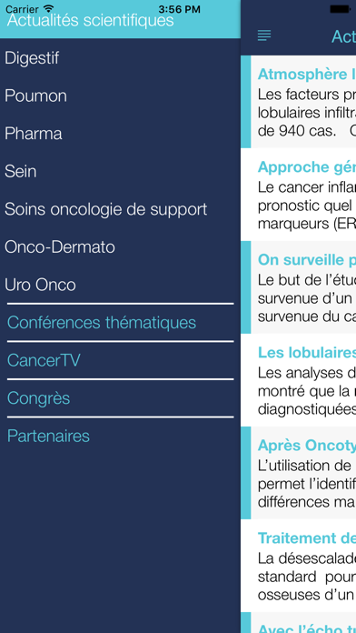 Screenshot #2 pour LeCancer.fr