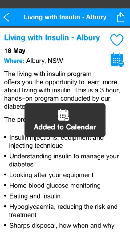 Diabetes Australia app screenshot-3