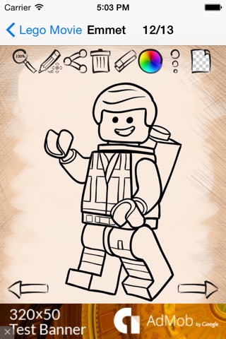 How to Draw Lego Movie edition screenshot 3