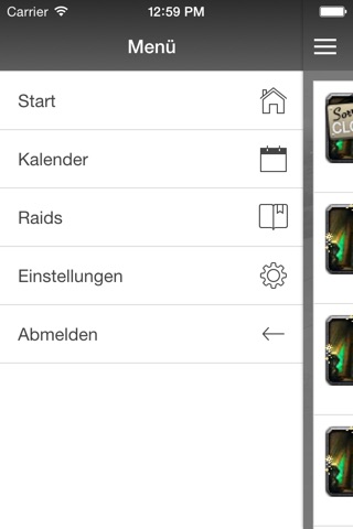 Raidplaner App screenshot 3