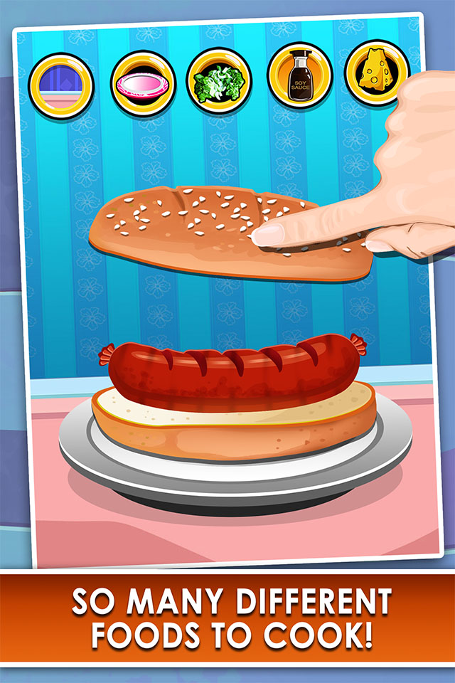 Lunch Food Maker Salon - fun food making and cooking games for kids