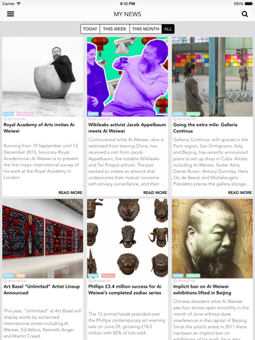 H A P P E N I N G ! iPad screenshot 4 - News app