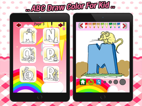 ! ABC Draw Color For Kid - step imagination by your iPad screenshot 3 - Entertainment app