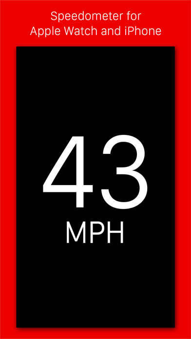 Speedometer - Speed tracking app for iPhone and Apple Watchのおすすめ画像1