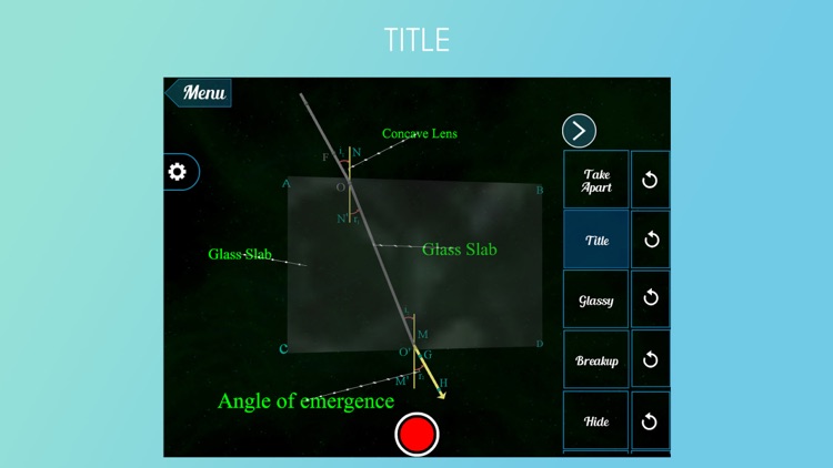 VR Refraction of Light