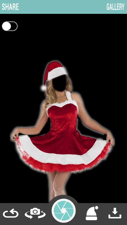 Woman Christmas Photo Montage screenshot-3