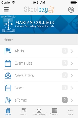 Marian College - Sunshine - Skoolbag screenshot 2