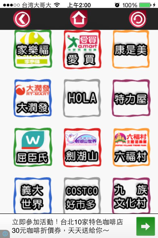 台灣優惠券大全