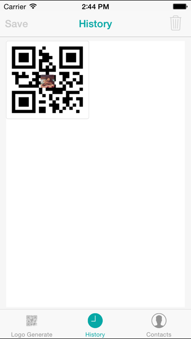 Create Link Barcode iPhone screenshot