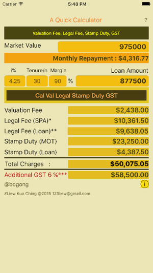 LKC Property Malaysia Charges