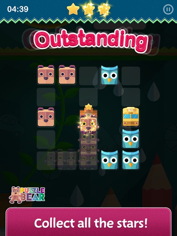 Puzzle Bear iPad screenshot