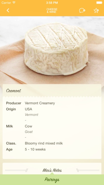 Max McCalman's Cheese & Wine Pairing App screenshot-3