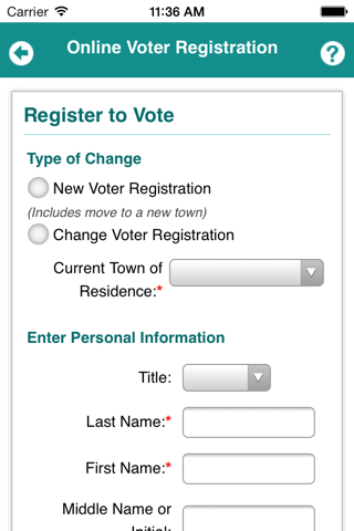 CT Voter Registration screenshot 2