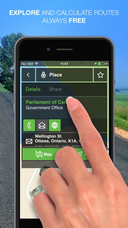 NLife Canada - Offline GPS Navigation & Maps
