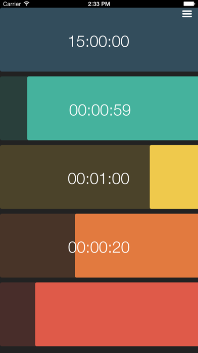 Screenshot #2 pour Multi Timer +