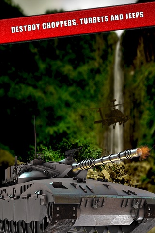 World War Micro Tanks - Jungle Warfare Blitz screenshot 4
