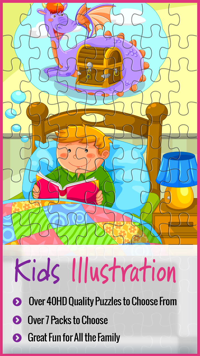 Jig-Saw Puzzle Games for Kids Toddlers and Family - Free Daily Puzzle