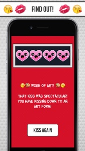 Kiss Analyzer - A Fun Kissing Test Game screenshot #2 for iPhone
