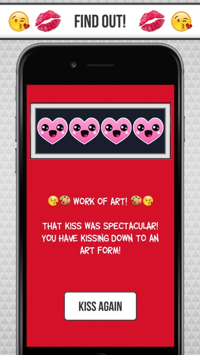 Screenshot #2 pour Kiss Analyzer - A Fun Kissing Test Game