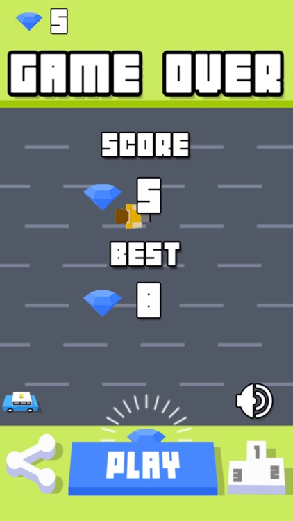 Cross Road Don't Crash 3D - Endless Arcade Games screenshot-3