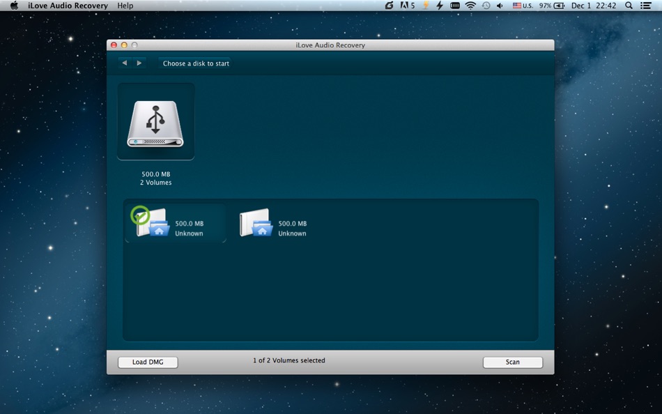 #1. iLove Audio Recovery (macOS) 由: 平 吕