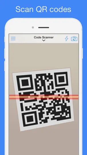 Screenshot von QR Reader For IPhone (Premium) auf dem iPhone 1