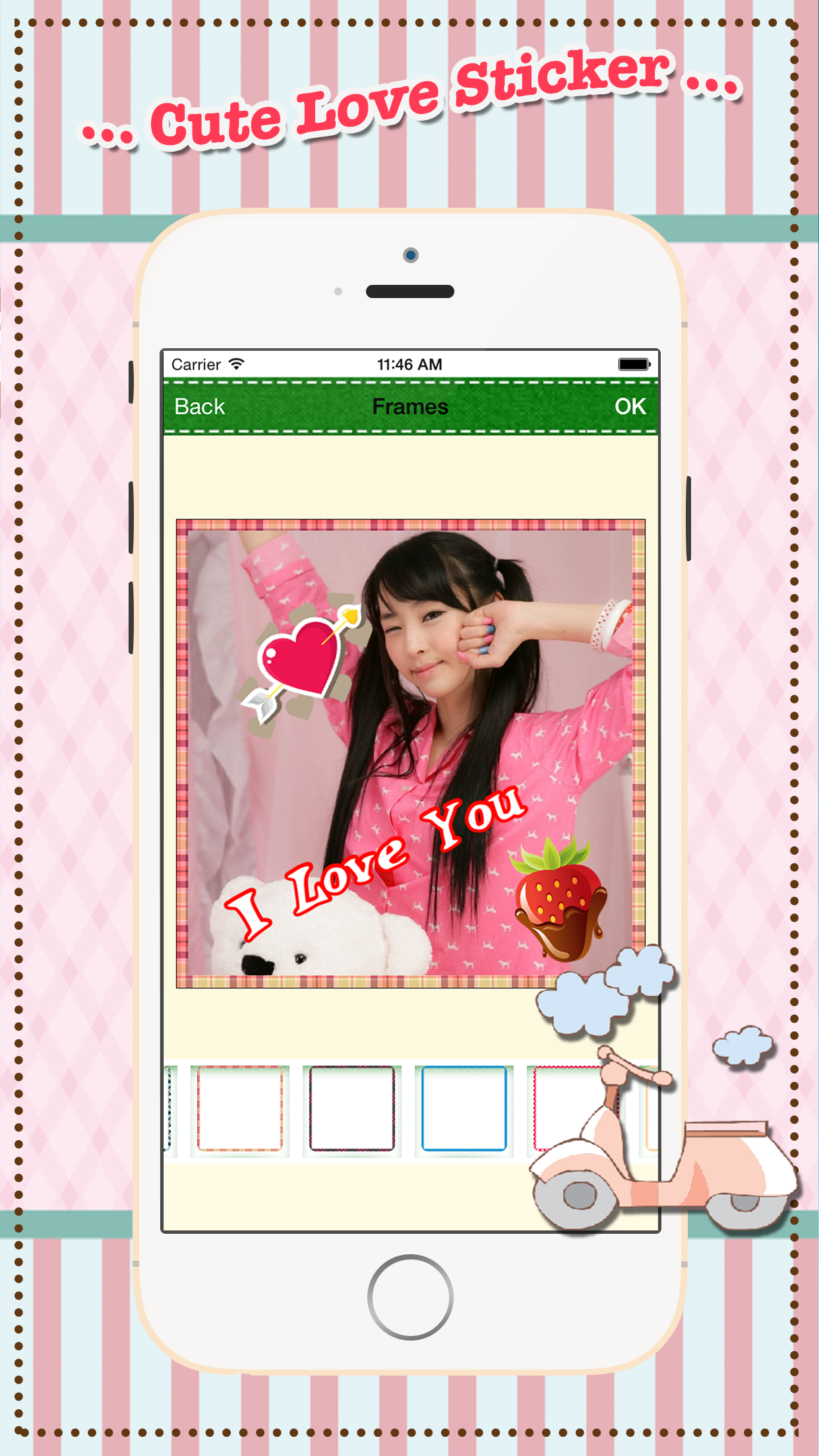 Cute Love Sticker