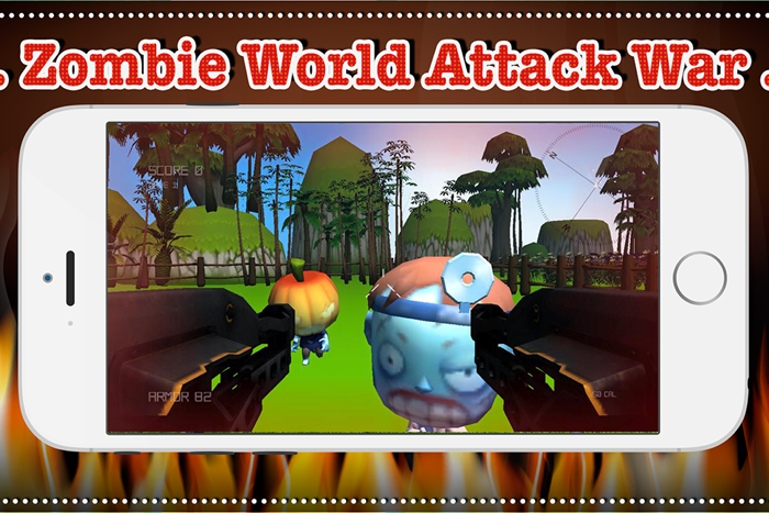 Zombie World Attack War - cool game adventure strategy