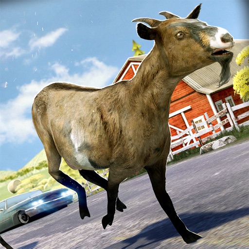 Mountain Goat Simulation Game . Tiny Rampage Simulator For Free icon