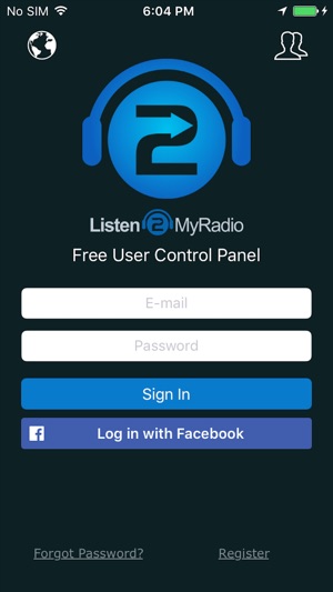 Listen2MyRadio Control Panel on the App Store