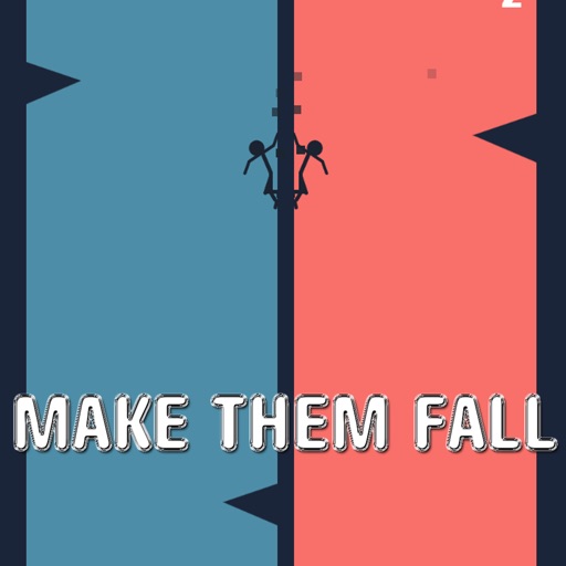 Fall The Stickman - Make It Fall icon