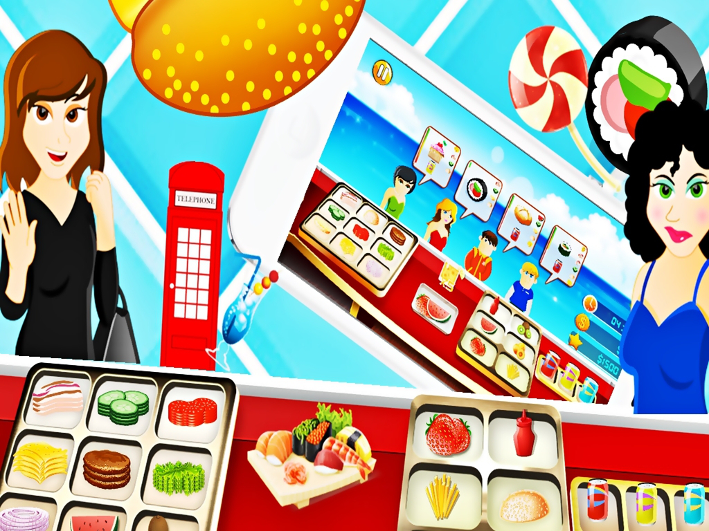 Chef Cooking - baby cotton candy cooking making & dessert make games for kids