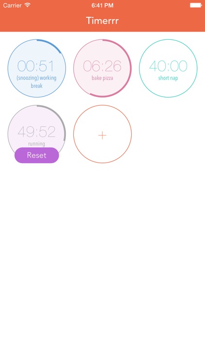 Timerrr - Multiple timers for fitness, cooking, study and more