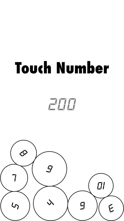 Touch Number!
