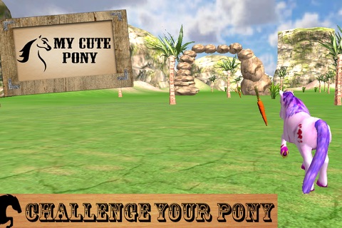 My Cute Pony Horse Simulator Ride : Experience Pony Horse Simulation in Ultimate 3D Mountains screenshot 2