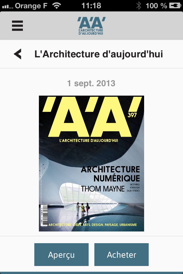 AA L'Architecture d'Aujourd'hui screenshot 4