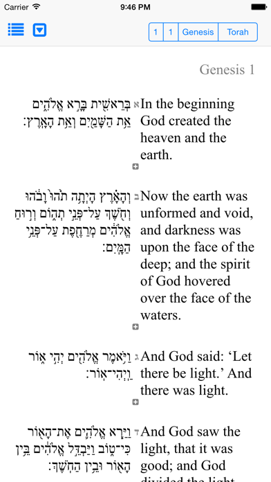 Screenshot #3 pour Bible to go - תנ״ך לדרך