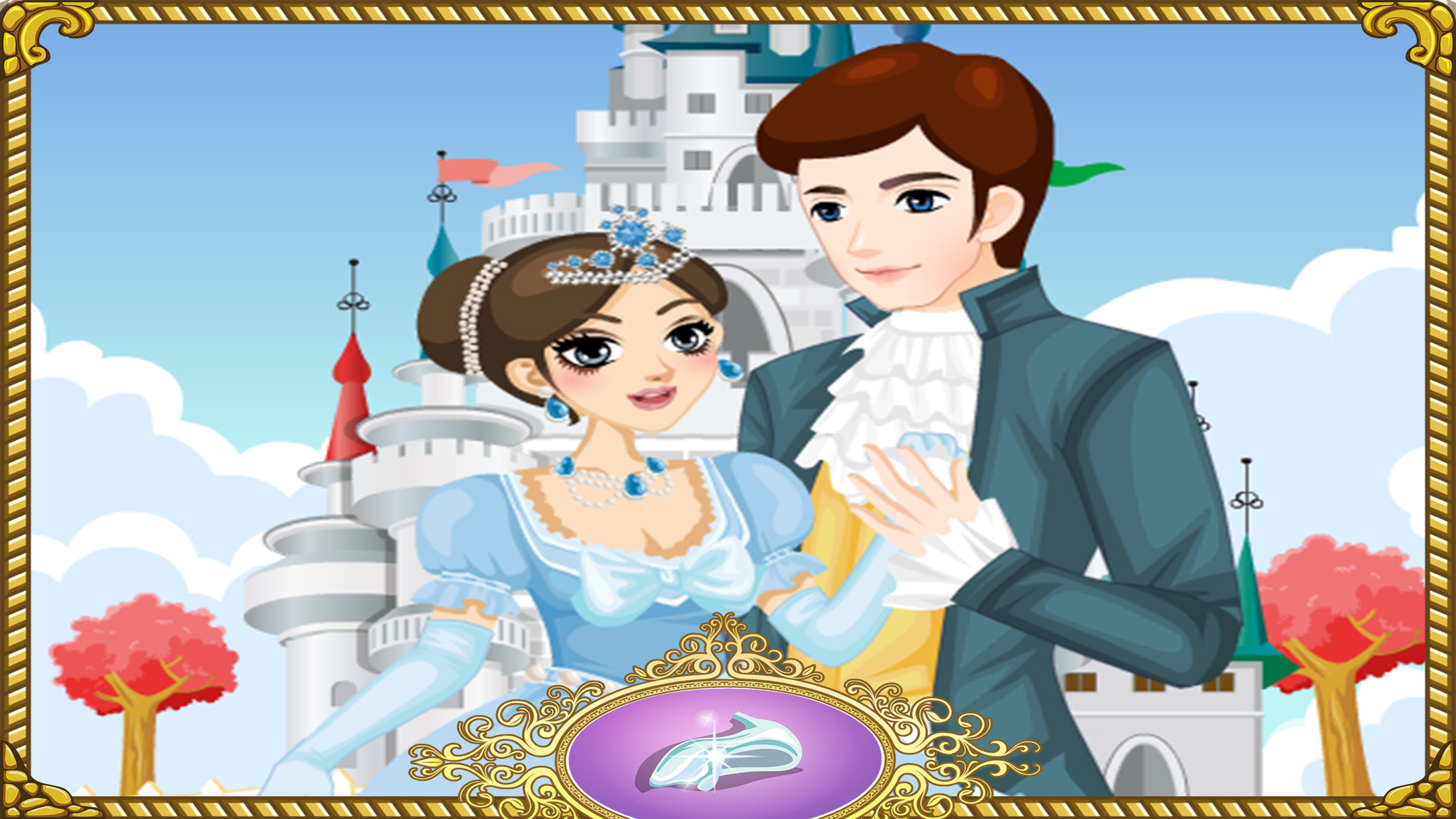 Cinderella Find the Differences - Fairy tale puzzle game for kids who love princess Cinderella