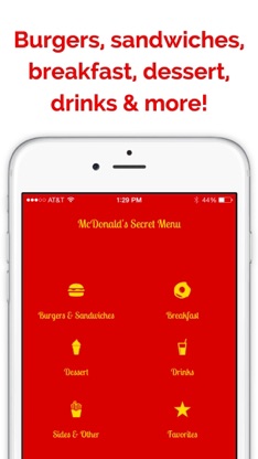 Secret Menu for McDonald's screenshot 3