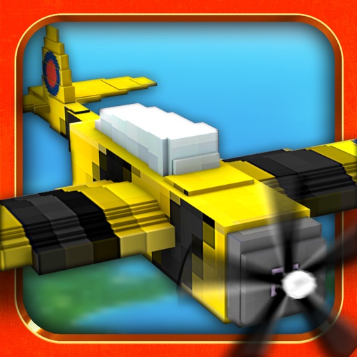 MC Airplane Racing - Mine Mini Pocket Air Craft Survival Game