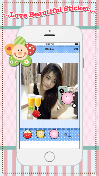 爱美丽贴纸-效果滤镜和框架为你的相机 screenshot