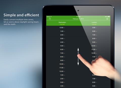 Screenshot #5 pour World TimeZlider - Changer l'heure en un clin d'oeil