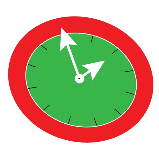 Learn to tell time - clock icon