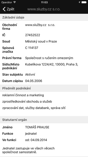 Obchodní, Insolvenční a DPH rejstřík s kontakty - sluzby.cz(圖4)-速報App