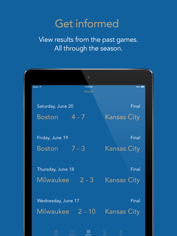 Screenshot #6 pour Go Kansas Baseball! — News, rumors, games, results & stats!