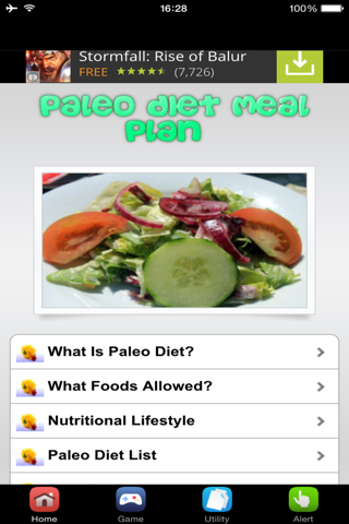 Paleo Diet Meal Plan screenshot 2