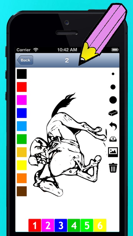 A Coloring Book of Horses for Children: Learn to draw and color screenshot-3