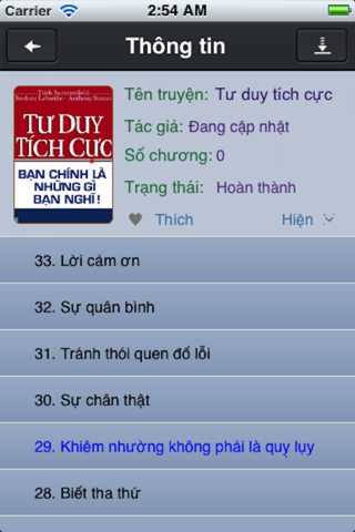 Kho Sách: Doc truyen sach chu tieu thuyet kiem hiep tinh cam nguoi lon screenshot 3